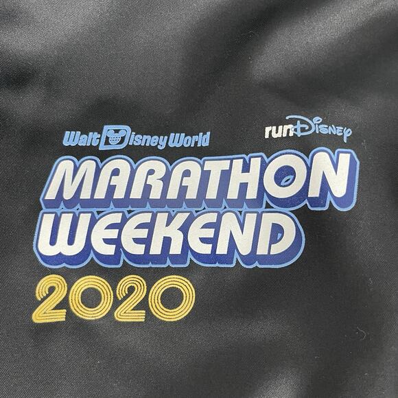 runDisney Marathon 2020 Finisher Jacket Fleece Hoodie XL - Picture 5 of 7